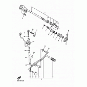 Схема вузла: Вал перемикання Yamaha YZF-R1 R1