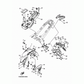 Схема вузла: Крило Yamaha MT07/MTT690 MT-07