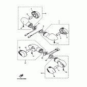 Схема вузла: Поворотники Yamaha MT01 MT-01