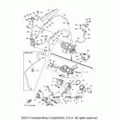 Схема вузла: Впускна система Yamaha XV1900 Stratoliner S