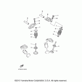 Схема вузла: Клапан Yamaha XVS650 V-Star Classic