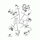 Схема вузла: Електроустаткування 2 Yamaha YP400 Majesty
