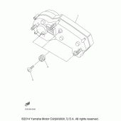 Схема узла: Панель приборов Yamaha FZ1 FZ1