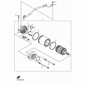 Схема вузла: Електричний стартер Yamaha YZF-R1 R1M