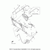 Схема узла: Радиатор и Патрубок системы охлаждения Yamaha YZF600R Thundercat