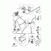 Схема вузла: Електроустаткування 1 Yamaha MT07/ MTT690 MT-07