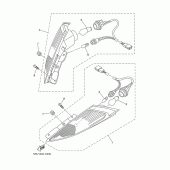 Схема узла: Поворотники Yamaha YP400 Majesty