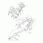 Схема узла: Крыло Yamaha YZF-R1 R1