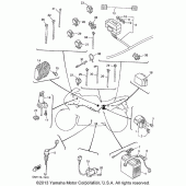 Схема вузла: Електроустаткування (2) Yamaha YZF600R Thundercat