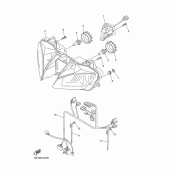Схема вузла: Фара Yamaha YZF-R6/YZF600 R6