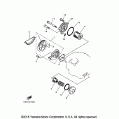 Схема вузла: Масляний насос Yamaha TTR230 TT-R230