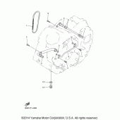 Схема вузла: Масляний насос Yamaha XVS1300 V-Star Deluxe