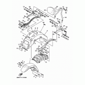 Схема узла: Крыло Yamaha XV1900 Stratoliner S