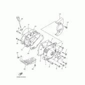 Схема вузла: Кришки картера 1 Yamaha TTR90 TT-R90