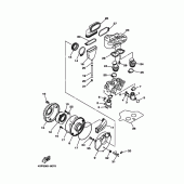 Схема вузла: Впускна система Yamaha XVS650 V-Star Classic