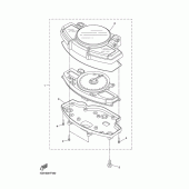 Схема узла: Панель приборов Yamaha YZF-R1 R1