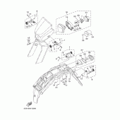 Схема вузла: Електроустаткування 1 Yamaha XT125