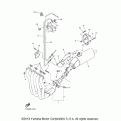 Схема вузла: Вихлопна система Yamaha FZ1 FZ1
