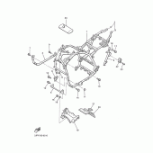 Схема вузла: Рама Yamaha VMX12 V-MAX