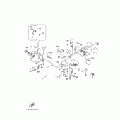 Схема узла: Электрооборудование 2 Yamaha XT125