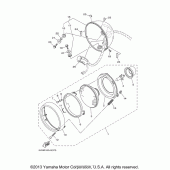Схема узла: Фара Yamaha XV1700 Road Star Silverado