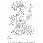 Схема узла: Масляный насос Yamaha XV1900 Stratoliner S