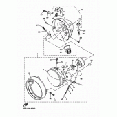 Схема узла: Фара Yamaha XVS1300 XVS1300 Custom