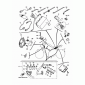 Схема вузла: Електроустаткування 1 Yamaha MT09/ MTN850 MT-09