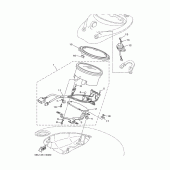 Схема узла: Панель приборов Yamaha XVS1100 Drag Star Classic