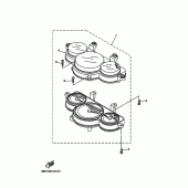 Схема узла: Панель приборов Yamaha XP500 T-MAX