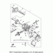 Схема узла: Карбюратор Yamaha XV250 V-Star