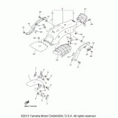 Схема узла: Крыло Yamaha XVS650 V-Star Custom