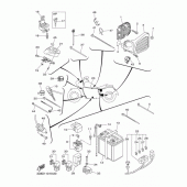 Схема вузла: Електроустаткування 2 Yamaha XVS1300 V-Star Classic