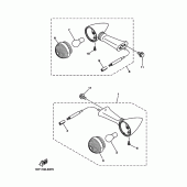 Схема узла: Поворотники Yamaha XV1900 Stratoliner S