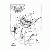 Схема вузла: Фара Yamaha FJ09 FJ-09