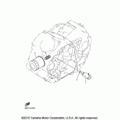 Схема узла: Масляный фильтр Yamaha XVS950 Bolt C-Spec
