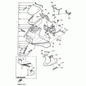Схема узла: Облицовочные элементы Yamaha XJ900 Diversion