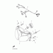 Схема вузла: Фара Yamaha FZ1 FZ1 FAZER (S-TYPE)