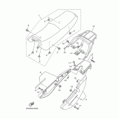 Схема вузла: Сидіння Yamaha YBR125