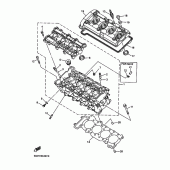 Схема вузла: Циліндр Yamaha YZF-R6/ YZF600 R6