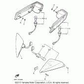 Схема вузла: Trunsignal Yamaha XVZ1300 Venture Royale
