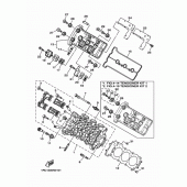 Схема вузла: Головка циліндра Yamaha MT09/MTN850 MT-09