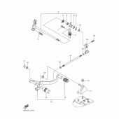 Схема вузла: Вал перемикання Yamaha XVS950 Midnight Star