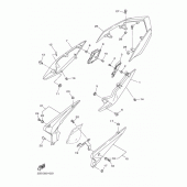 Схема вузла: Бічна кришка Yamaha XJ6 Diversion F