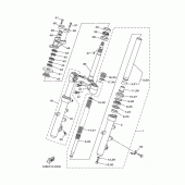 Схема узла: Рулевой механизм Yamaha YP400 Grand Majesty