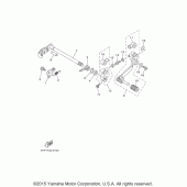 Схема вузла: Вал перемикання Yamaha TTR125 TT-R125