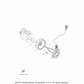 Схема вузла: Генератор Yamaha YZF-R3