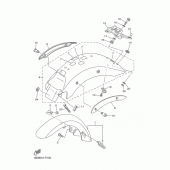 Схема вузла: Крило Yamaha XVS250 Drag Star
