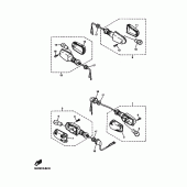 Схема вузла: Поворотники Yamaha XJR1300