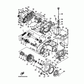 Схема узла: Промежуточная передача Yamaha XV1700 Road Star S